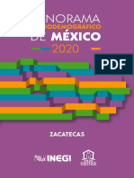 Panorama Sociodemográfico de México 2020