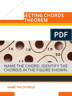 Intersecting Chords Theorem