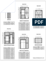 Planilla de Panelizado