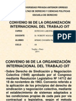 6. CONVENIO 98 DE LA ORGANIZACIÓN INTERNACIONAL-DERECHO-Robert Armas