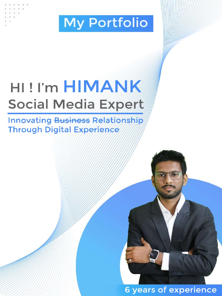 Himank's Social Media Portfolio | PDF | Language Arts & Discipline