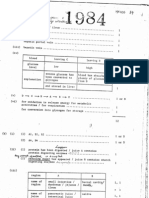 1984 Biology Paper I Marking Scheme