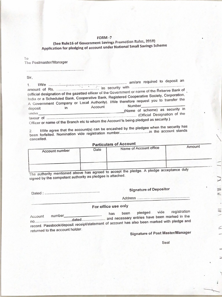 POpledgeform | PDF