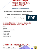 Statele Din Europa Centrală Și de Sud-Est, Sec - Xi-Xv