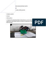 Informe Caracterización de Residuos Método Cuarteo