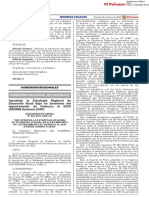 ORDENANZA REGIONAL 001-2023-GRH-CR Estrategia Regional de Desarrollo Rural Bajo en Emisiones