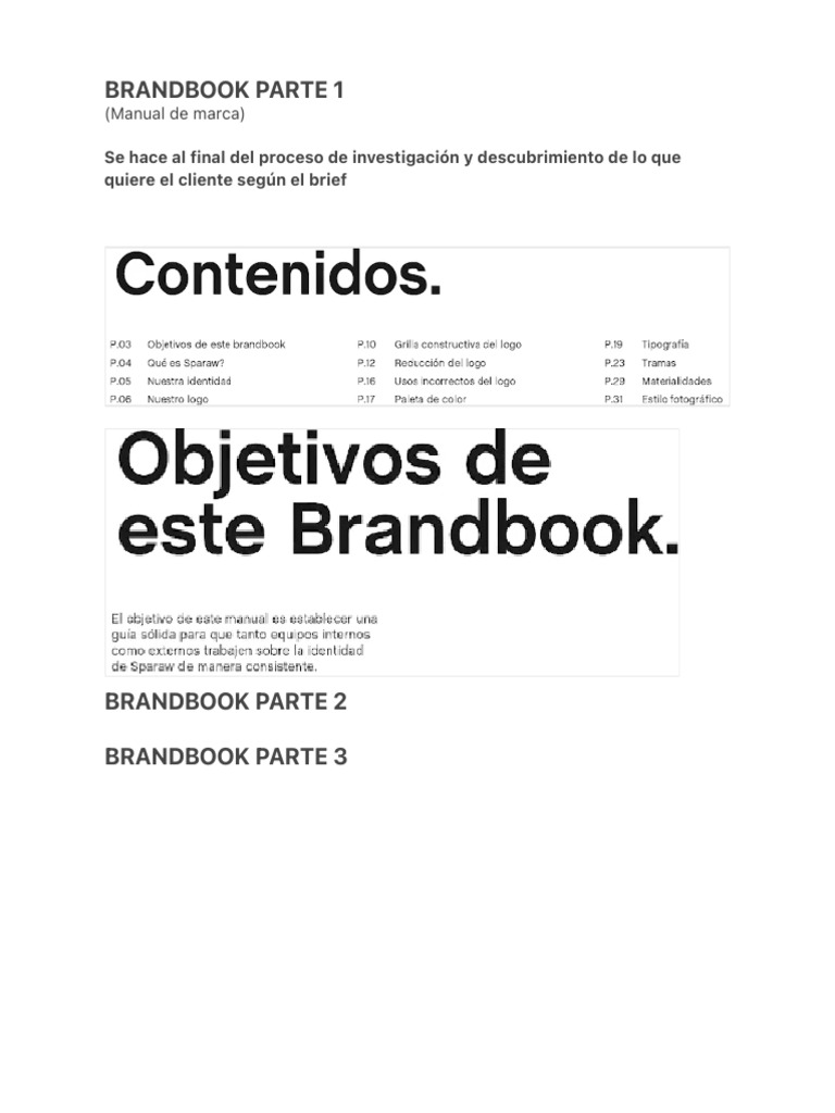 Brandbook Parte 1 | PDF