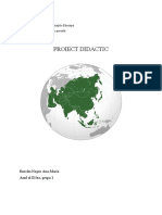 Proiect Didactic Clasa A VIII-A Geografie - Copii Cu Diz. Intelec.