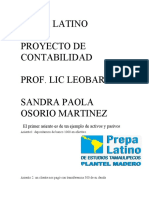 Prepa Latino Proyecto de Contabilidad Prof. Lic Leobardo Sandra Paola Osorio Martinez