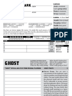 Blades Playbook Large Print GHOST