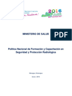 Politica Nacional de Capacitacion-Nicaragua