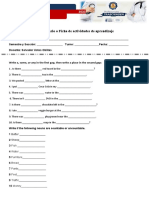 CUESTIONARIO 2021 Countable and Uncountable