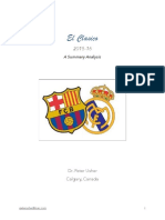 FC Barcelona Real Madrid 2015 16 Analysis Report