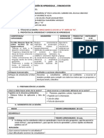 SESIÓN DE APRENDIZAJE - Aprendamos El Uso de M Con La B