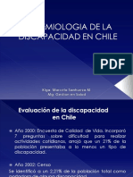 Epidemiologia de La Discapacidad en Chile