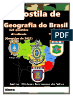 Apostila de Geografia Do Brasil (EsSA, EsPCEx e CN) - Atualizada