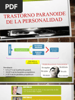 Trastorno Paranoide de La Personalidad
