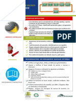 Alerta de aprendizaje - Cambio de neumáticos