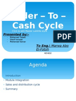 Order - To - Cash Cycle: Presented By