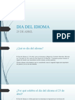 Dia Del Idioma