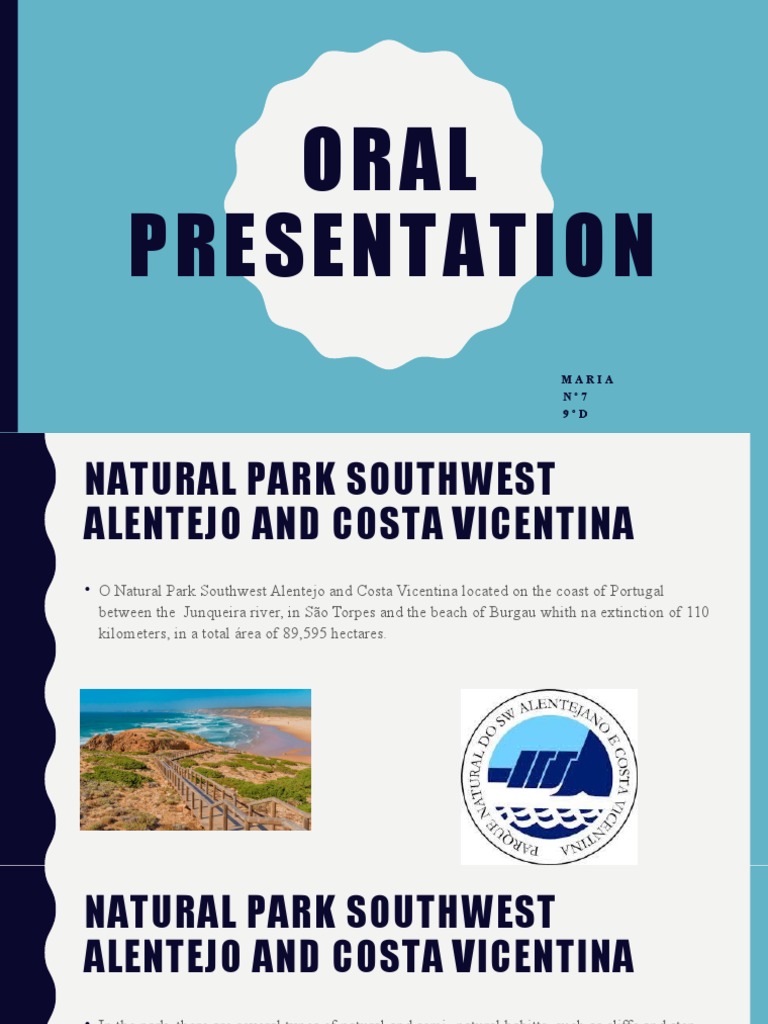 Oral Presentation PDF