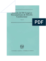 Memoria Del III Congreso Iberoamericano de Derecho Constitucional Tomo II