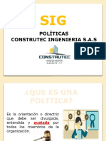 Presentación de Politicas Del Sig