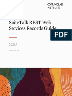 Netsuite REST Web Services