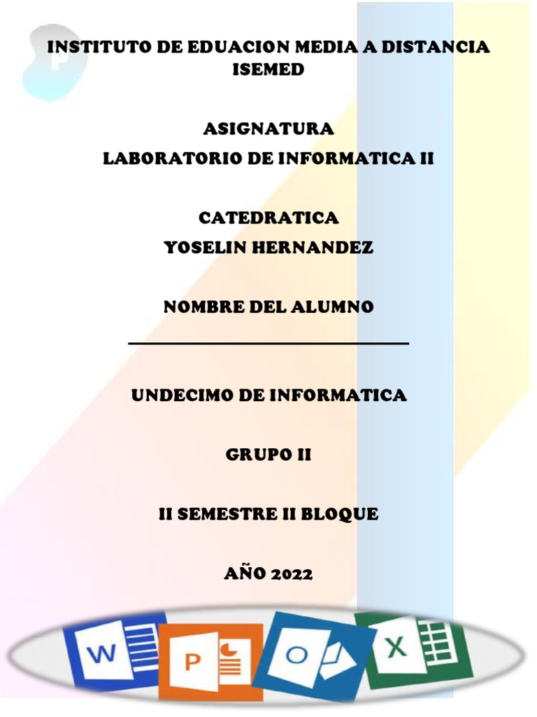 Cartilla Laboratorio II UNDECIMO BTPI | PDF | Macro (informática ...