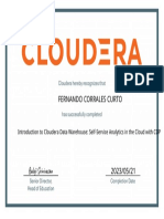 CERTIFICADO CURSO COUDERA