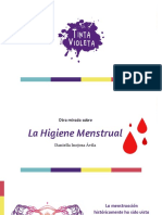 Higiene Menstrual Tinta Violeta