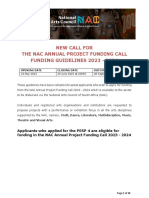 Annual Call Project Guideline 2023 - 2024