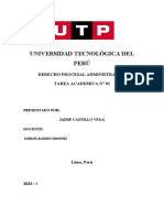 Tarea Academica Derecho Procesal Admistrativo