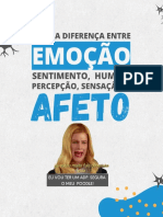 Diferença Entre Emoção, Sentimento Etc