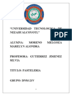 Trabajo Estrategico de Pasteleria