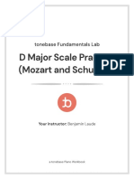 C1.3. Scale Practice - D Major (Mozart and Schubert) - Laude - Tonebase Workbook