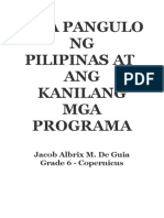 Mga Pangulo NG Pilipinas