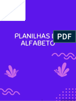 5 - Planilhas Do Alfabeto