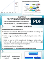 Lesson 2 - The Financial Management Environment