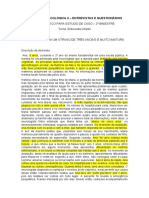 11.estudo de Caso - Avaliação II - Entrevista Com Crianças