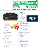 Ejercicios de Radicación para Segundo Grado de Sec - 230522 - 090228