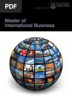 Download Master of International Business by Faculty of the Professions SN64773850 doc pdf