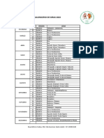 Calendário 2023 - Assistência - 17-02-2023