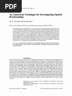 1987 - Attwell M Fletcher M An Analytical Technique For Investigating Spatial Relationships