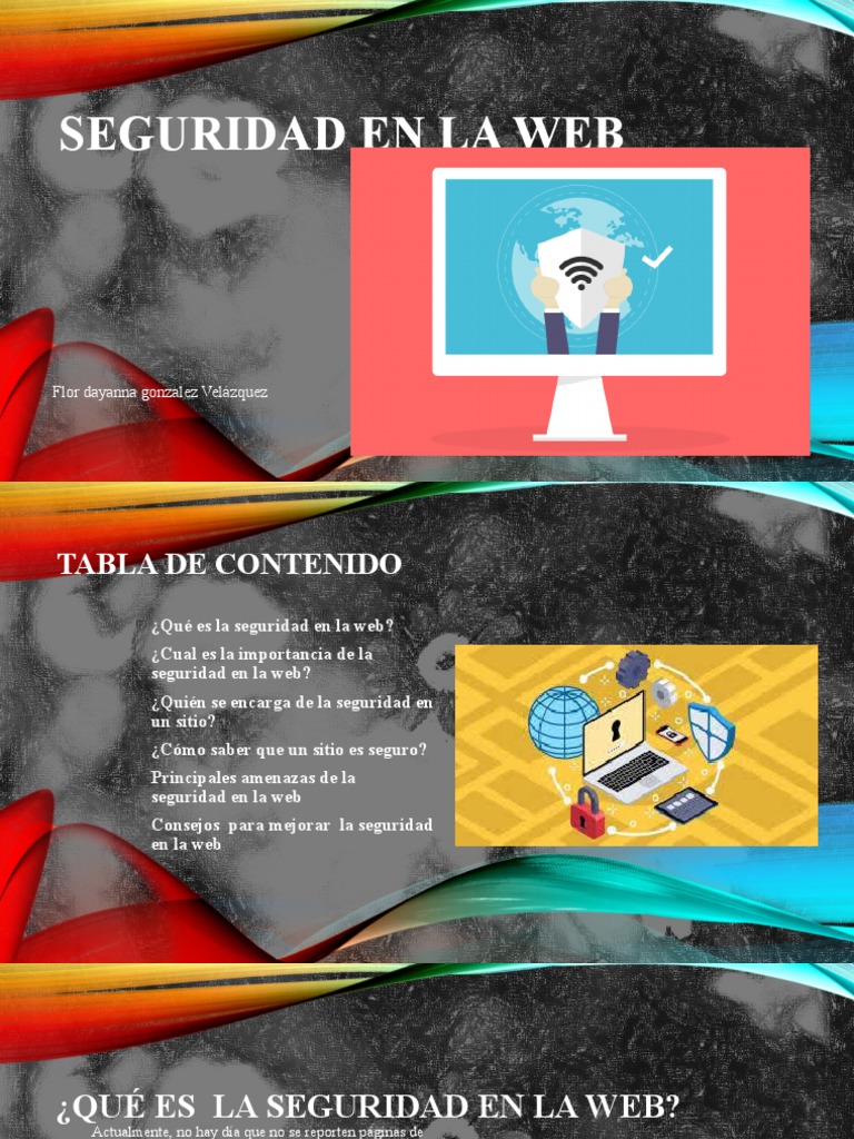 Seguridad en La Web | PDF | Red mundial | Internet y web
