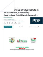 Municipio de Tuluá Infitulua Instituto de Financiamiento, Promoción y Desarrollo de Tuluá Plan de Desarroll Turístico Municipio de Tuluá