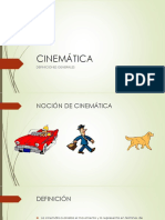 CINEMÁTICA