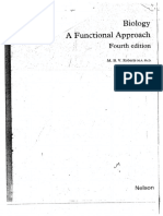 Functional Approach Fourth Edition Biology Alevel Text Book