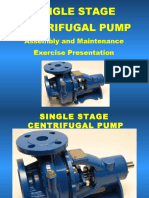 Single Stage Centrifugal Pump: Assembly and Maintenance Exercise Presentation