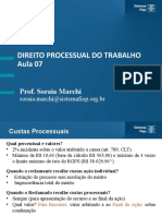 Aula 07 - Custas - Honorários Sucumbência - Aditamento - Indeferimento